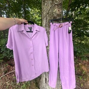 New York & Company Lavender Top